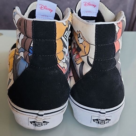 Vans Limited Edition Sk8-Hi "Mickey And Friends" High Top Sneakers - Picture 6 of 11